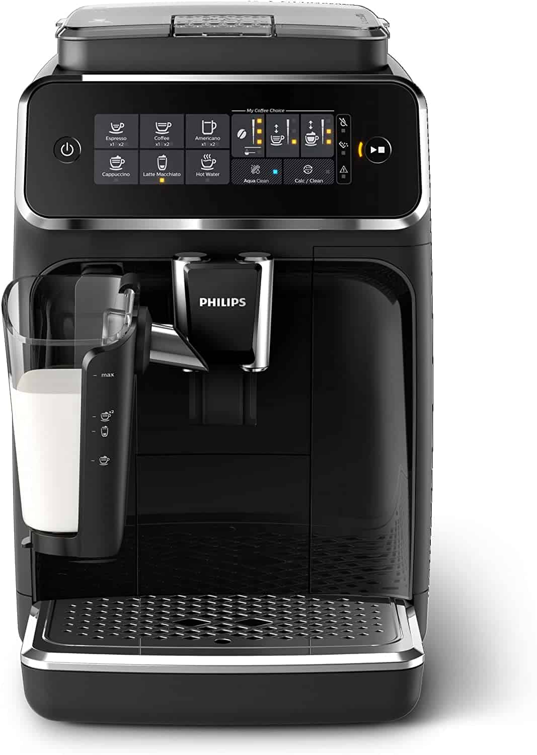 Philips 3200 Series Fully Automatic Espresso Machine LatteGo, EP3241/54, Black - Image 2