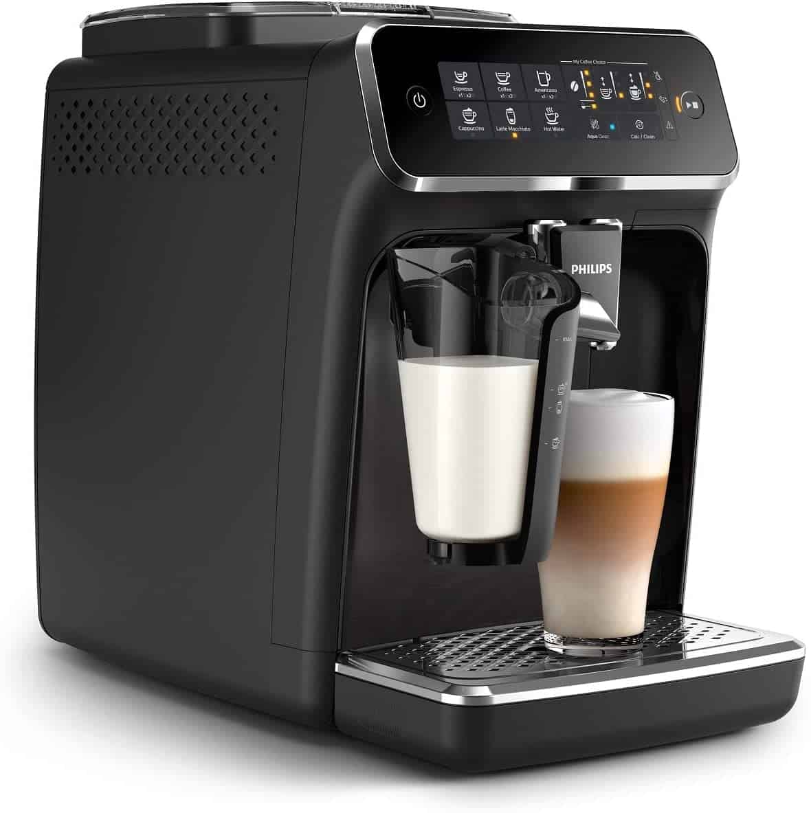 Philips 3200 Series Fully Automatic Espresso Machine LatteGo, EP3241/54, Black - Image 3