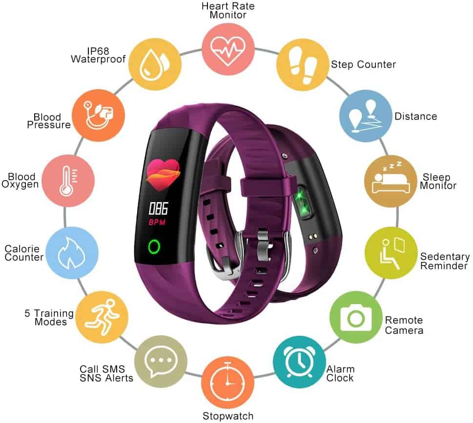 AK1980 Fitness Tracker